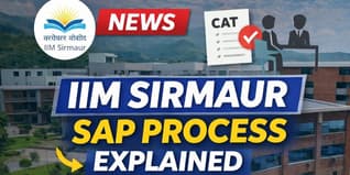 IIM Sirmaur SAP Process for MBA Admissions